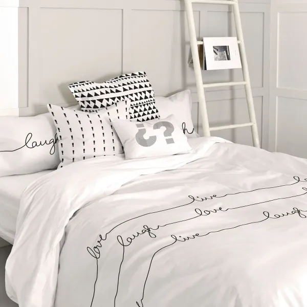 Nordic cover HappyFriday Blanc Live Multicolour 200 x 200 cm