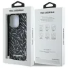 Karl Lagerfeld Zebra With Cord - Case for iPhone 16 Pro (purple)