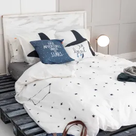 Nordic cover HappyFriday Blanc Constellation  Multicolour 260 x 240 cm