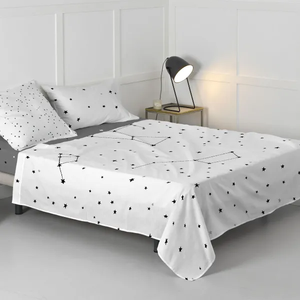 Top sheet HappyFriday BLANC Multicolour