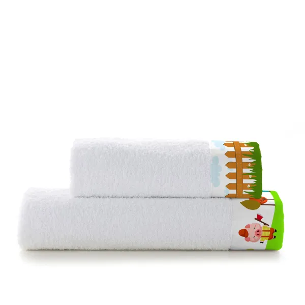 Dvieļu komplekts HappyFriday Mr Fox Piggys Daudzkrāsains 2 Daudzums