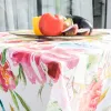 Скатерть HappyFriday Pink bloom Разноцветный 150 x 250 cm