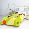 Bedspread (quilt) HappyFriday Mr Fox Piggys Multicolour 180 x 260 cm