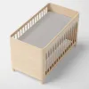 Fitted sheet HappyFriday BASIC KIDS Grey 70 x 140 x 14 cm
