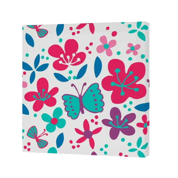 Полотно HappyFriday Moshi Moshi Cherry blossom Разноцветный 27 x 27 cm