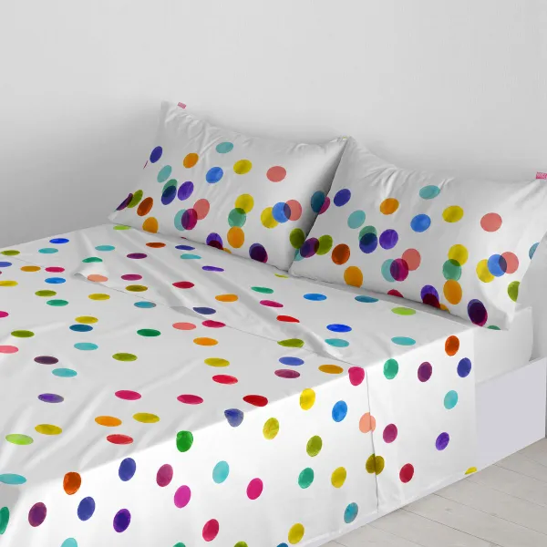 Top sheet HappyFriday Confetti Multicolour 210 x 270 cm (Confetti)