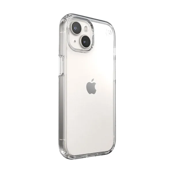 Speck Presidio Perfect-Clear - Case iPhone 17e / 16e / 15 / 14 / 13 (Clear)