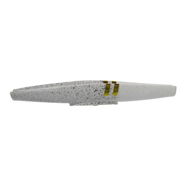 Galda rotājums Alexandra House Living Balts Sudrabains Keramika 35 x 11 x 5 cm