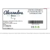 Galda rotājums Alexandra House Living Balts Sudrabains Keramika 35 x 11 x 5 cm
