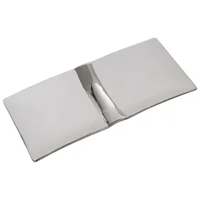 Puošmena Alexandra House Living Balta Sidabras Keramikinis 31 x 14 x 3 cm