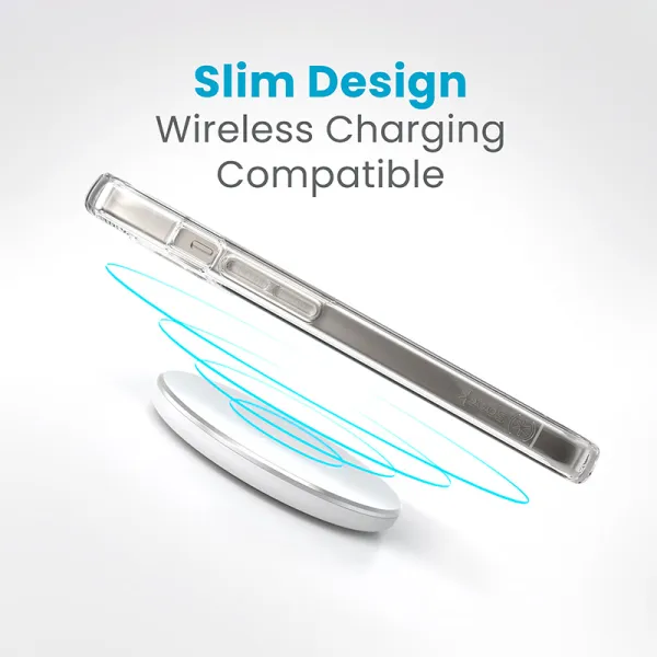 Speck Presidio Perfect-Clear - Case iPhone 17e / 16e / 15 / 14 / 13 (Clear)