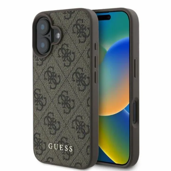 Guess 4G Classic - Case iPhone 16 (brown)