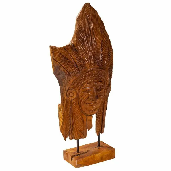 Dekoratyvinė figūrėlė Alexandra House Living Natūralus Indas 13 x 60 x 30 cm