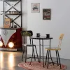 Side table Alexandra House Living Blue 60 x 75 x 60 cm