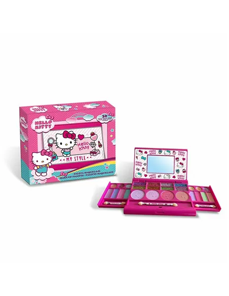 Children's Make-up Set Hello Kitty Hello Kitty Paleta Maquillaje (30 pcs)