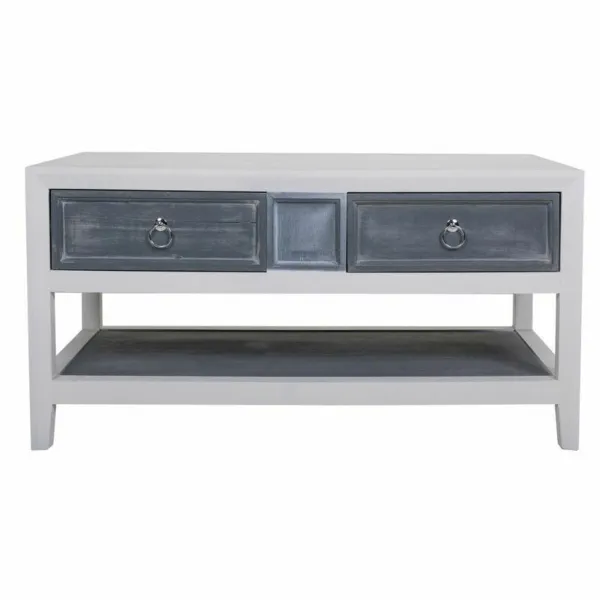Centre Table Alexandra House Living White Grey 51 x 53 x 104 cm