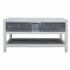 Centre Table Alexandra House Living White Grey 51 x 53 x 104 cm