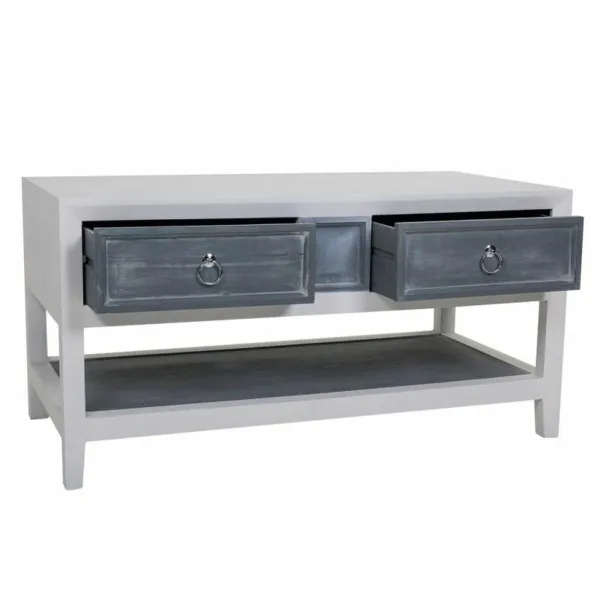 Centre Table Alexandra House Living White Grey 51 x 53 x 104 cm