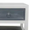 Centrinis stalas Alexandra House Living Balta Pilka 51 x 53 x 104 cm
