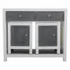 Hall Alexandra House Living White Grey 40 x 76 x 90 cm 3 Pieces