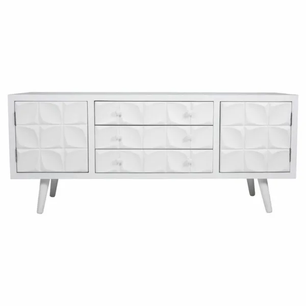 Daudzfunkcionāla kumode Alexandra House Living Balts Egles koksne Koks MDF 43 x 58 x 136 cm