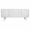 Daudzfunkcionāla kumode Alexandra House Living Balts Egles koksne Koks MDF 43 x 58 x 136 cm