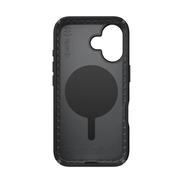 Speck Presidio2 Pro ClickLock & MagSafe - iPhone 16 Case (Black / Slate Gray / White)