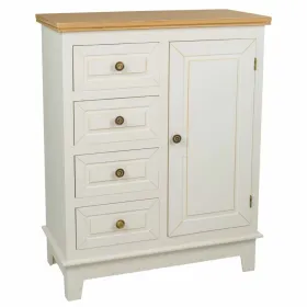 Устройство Alexandra House Living Белый Натуральный древесина сосны Деревянный MDF 32 x 84 x 66 cm