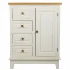 Устройство Alexandra House Living Белый Натуральный древесина сосны Деревянный MDF 32 x 84 x 66 cm