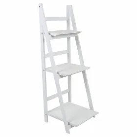 Shelves Alexandra House Living White Paolownia wood MDF Wood 38 x 115 x 41 cm Staircase