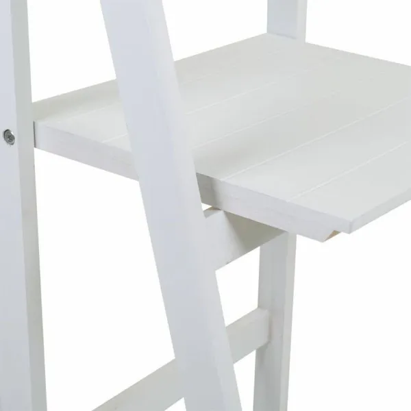 Полка Alexandra House Living Белый Древесина павловнии Деревянный MDF 38 x 115 x 41 cm лестница