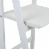 Shelves Alexandra House Living White Paolownia wood MDF Wood 38 x 115 x 41 cm Staircase