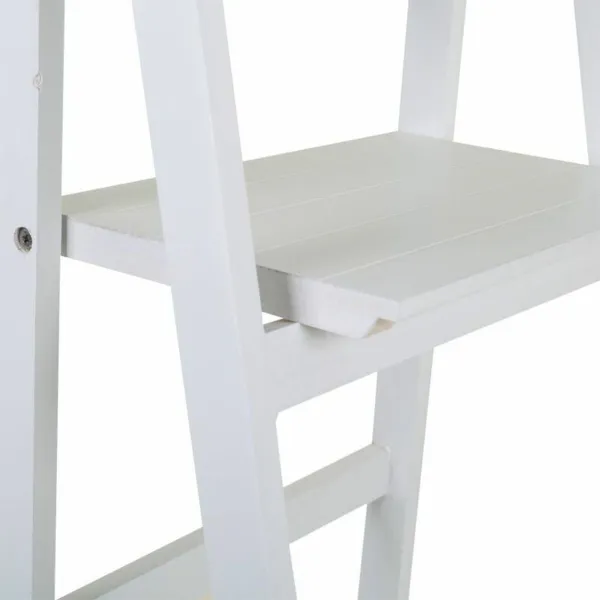 Plaukti Alexandra House Living Balts Paulovnijas koks Koks MDF 38 x 150 x 41 cm Kāpne