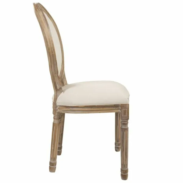 Обеденный стул Alexandra House Living Бежевый 46 x 96 x 48 cm