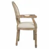 ēdamistabas krēsls Alexandra House Living Bēšs 46 x 96 x 55 cm