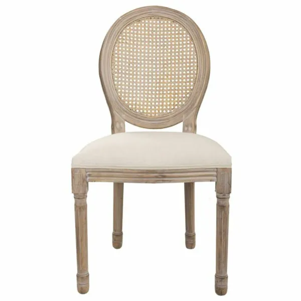 ēdamistabas krēsls Alexandra House Living Bēšs 46 x 96 x 48 cm