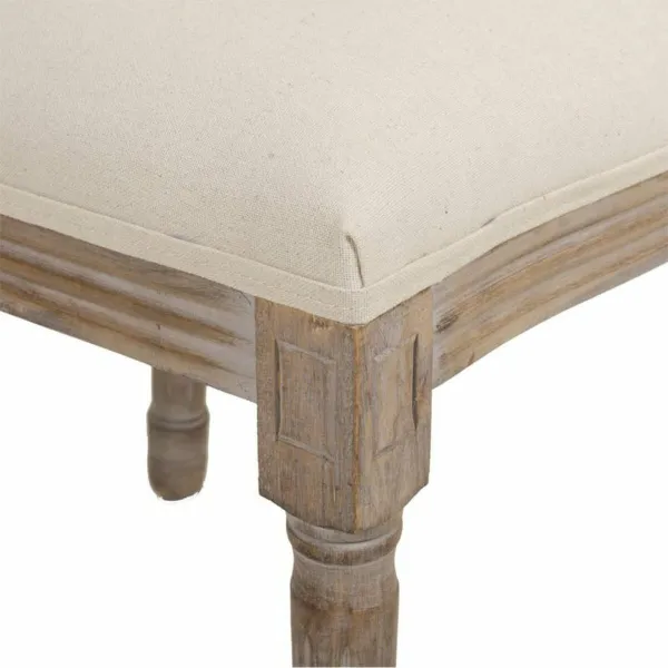 Обеденный стул Alexandra House Living Бежевый 46 x 96 x 48 cm