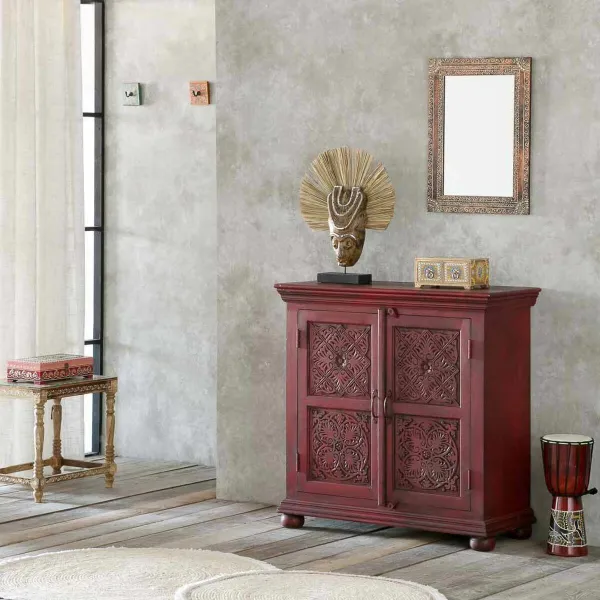 Hall Alexandra House Living Red 40 x 90 x 90 cm