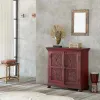 Salė Alexandra House Living Raudona 40 x 90 x 90 cm