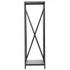 Baļķu Statīvs Alexandra House Living Melns Dzelzs 34 x 111 x 34 cm