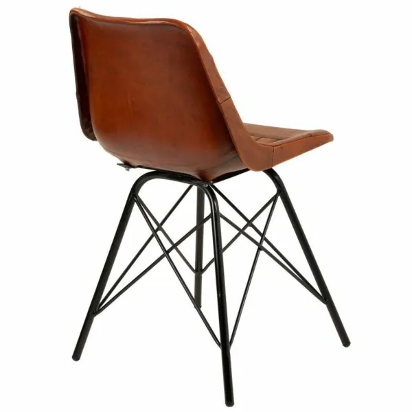 Dining Chair Alexandra House Living Brown 78 x 49 x 46 cm