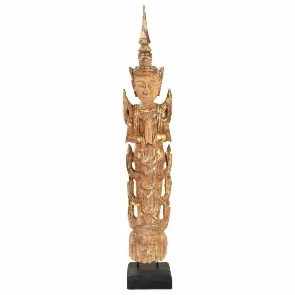 Decorative Figure Alexandra House Living Brown 7 x 76 x 12 cm