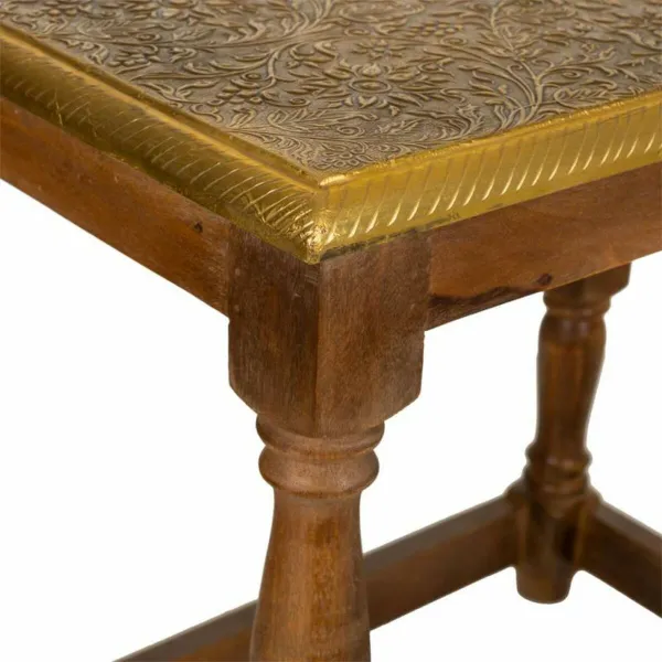 Centrālais galds Alexandra House Living Brūns Bronza Mango koks 33 x 45 x 48 cm