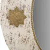 Wall mirror Alexandra House Living Golden 1 x 80 x 80 cm Circle