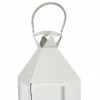 Lantern Alexandra House Living Silver Glass Stainless steel 23 x 72 x 24 cm