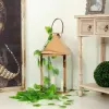 Фонарь Alexandra House Living Varš Stikls Nerūsējošais tērauds 28 x 66 x 29 cm