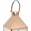 Фонарь Alexandra House Living Varš Stikls Nerūsējošais tērauds 28 x 66 x 29 cm