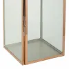 Фонарь Alexandra House Living Varš Stikls Nerūsējošais tērauds 28 x 66 x 29 cm