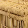 Veļas grozs Alexandra House Living Dabisks Bambuss Virve 52 x 40 x 70 cm 62 x 42 x 32 cm 2 Daudzums