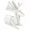 Dekoratyvinė figūrėlė Alexandra House Living Balta Elnias 24 x 27 x 26 cm